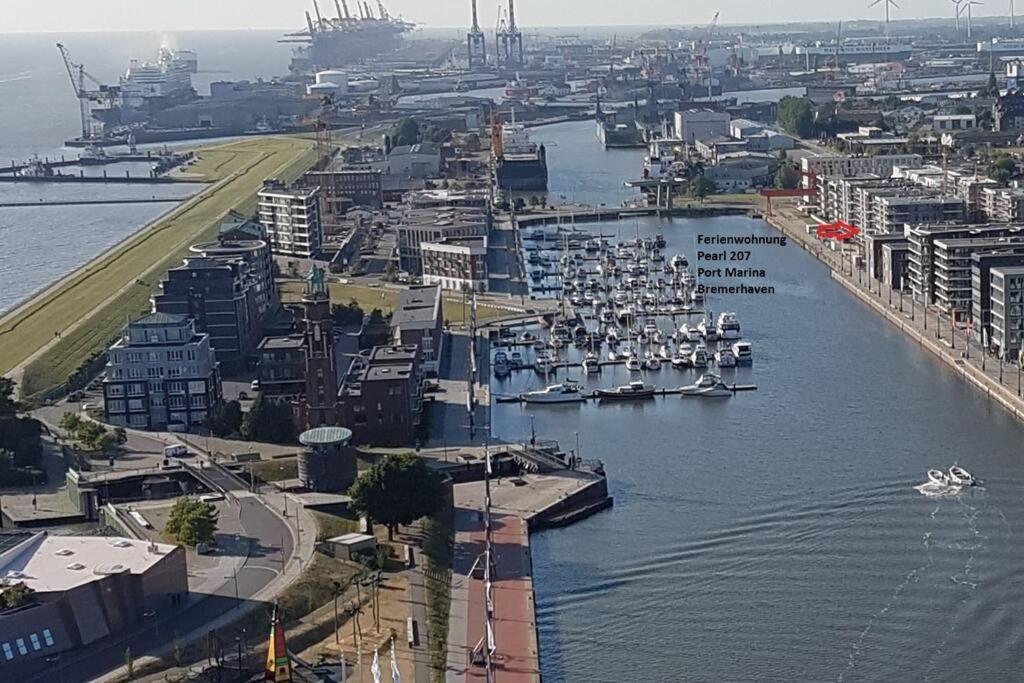 Fewo Pearl 207 Am Yachthafen Inkl. Tiefgarage Bremerhaven Ngoại thất bức ảnh