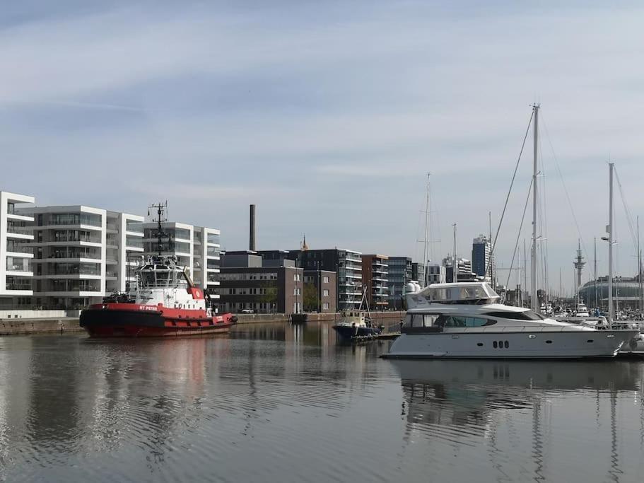 Fewo Pearl 207 Am Yachthafen Inkl. Tiefgarage Bremerhaven Ngoại thất bức ảnh
